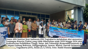 Tak Terima Tukin Sejak 2020, Dosen ASN ISI Yogyakarta Rela Kerja Sampingan